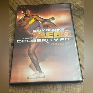 Billy Blanks Tae Bo: Get Celebrity Fit - Cardio" DVD.